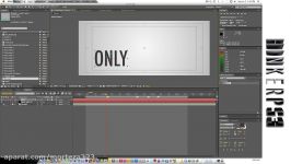 Adobe After Effects tutorial. Kinetic Typography.