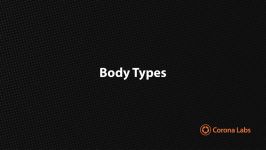 Corona University  Physical Body Types in Corona SDK