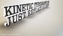 Kinetic Typography 3D Lyrics. v1 and v2. After Effects Project