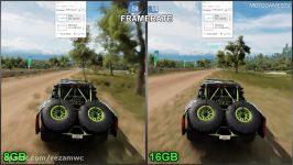 Forza Horizon 3 PC  8GB vs 16GB RAM  Performance Comparison