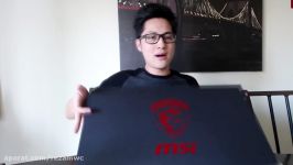 MSI GS73VR Unboxing by NukemDukem gaming specialist on YouTube and Twitch