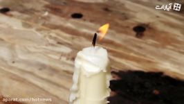 Air Pistol Vs Candle Challenge  The Slow Mo Guys