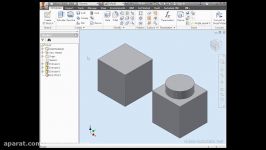 How to use the material library #1 AutoDesk Inventor Studio Tutorials