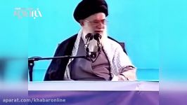 رهبرانقلاب مردم در ٩دی غائله فتنه را ختم کردند