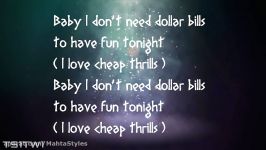 Sia  Cheap Thrills Lyrics