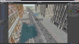 Speed Level Design Apocalyptic City  Unity 5