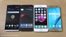 S7 Edge vs iPhone 7 Plus vs LG V20 vs Pixel XL Android 7.0 Nougat  Speed Comparison