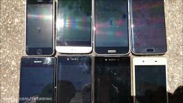 Sony Xperia X Display Brightness Test vs HTC 10 vs Galaxy S7 edge vs LG G5 vs iPhone SE vs Xperia Z5