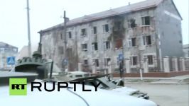 Russia ROCKET LAUNCHERS fired on Chechen militants in occupied school