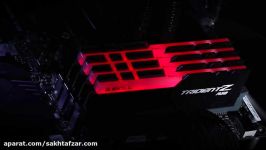 نمایشی کوتاه Trident Z RGB Series DDR4