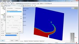 Simulation Breaking of a Dam Ansys CFX