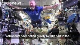 چالش مانکن در ایستگاه فضایی