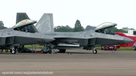 F 22 4K UHD Lockheed F 22 Raptor demo RIAT RAF Fairford 2016 .What a Beast