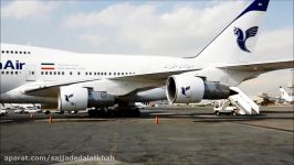 Iran Air 747SP Farewell Sightseeing Flight