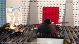 Lego Star Wars Obi Wan vs. Darth Maul final duel Epi 1