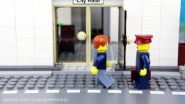 Lego City Hotel  Funny Lego Stop Motion Animation