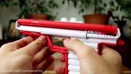 How to Make a Simple Airsoft Gun  Paper Pistol