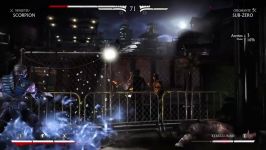 Mortal Kombat X Scorpion vs Sub Zero Gameplay PTBR DUBLADO PS4
