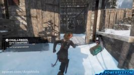 Rise of the Tomb Raider  Data Corruption Challenge Walkthrough 10 Red Laptops Destroyed