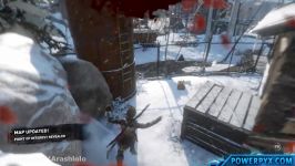 Rise of the Tomb Raider  Capture the Flag Challenge Walkthrough 7 Soviet Flags Cut Down