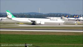 A340 600 MAHAN AIR TAKE OFF MUNICH AIRPORT