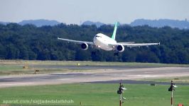 Mahan Air Airbus A310 EP MNP Landing Dusseldorf Airport