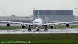 Mahan Air A343 Takeoff Milano Malpensa Int. MXP