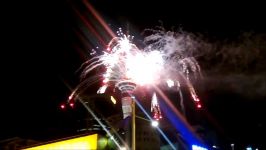New Years Fireworks 2017 Auckland New Zealand 01012017