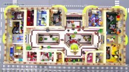 LEGO Shopping MALL 10000 pcs 17 shops 2 stories custom MOC