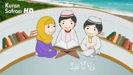 Quran for kids with cartoon  Short Surah  Kısa Sureler