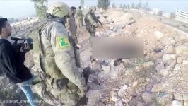 یک عضو«نیروهای نظامی مخصوص روسی»موسوم به Spetsnaz در