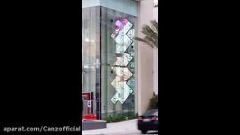 BrightSign  Planar power a huge 4 story hotel video wall