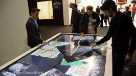 eyevis T3 Touch Table Salone del Mobile 2015