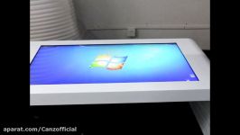 touch table with touch foil