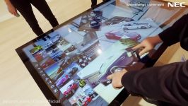 NEC Display Solutions 65 UHD InGlass™ Touch Table