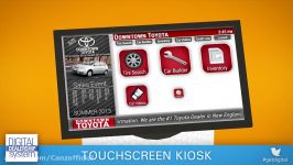 Touch Screen Kiosks from the Digital Dealership System