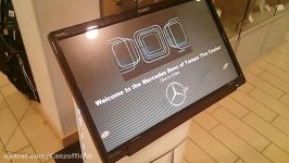 Mercedes Benz of Tampa Bay Digital Touch Screen Tire Kiosk