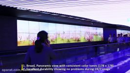 Digital Signage Videowall touchscreen billboard display solution by LG