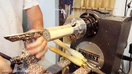 Turning an Hexagonal Segmented mini Goblet  Woodturning by Eli Avisera