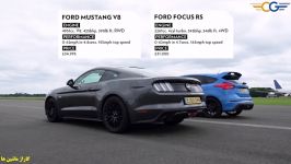 Ford Mustang vs Ford Focus RS