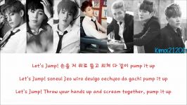 BTS 방탄소년단  Jump HangulRomanizationEnglish Color