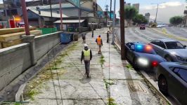 GTA 5 REAL LIFE MOD #Mod Hauling biggest heavy loads in world with team work