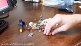 LEGO 7101  Lightsaber Duel Star Wars Theme 1999  Time Lapse and Short Review