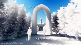 انیمیشن معماری Lumion  مسجد بهارستان اصفهان