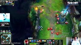 LoL Epic Moments #37  Awesome Jinx 1vs5 Pentakill  League of Legends