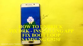 HOW TO FIX DRK ANDROID 6.0.1 DRK ERROR S6 EDGE G925T  FIX LỖI DRK SAMSUNG S6 EDGE