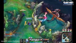 LoL Epic Moments #12  Thresh Hook Baron Steal  League of Legends