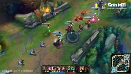 LoL Epic Moments #9  Fly with me Poppy  Foursome  League of Legends