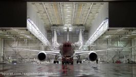 Boeing 787 9 Dreamliner being assembled and painted