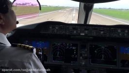 Vietnam Airlines Boeing 787 9 Dreamliner Take off Cockpit At TanSonNhat